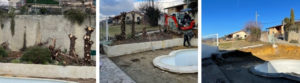 Avant les travaux-Les jardins en cascades